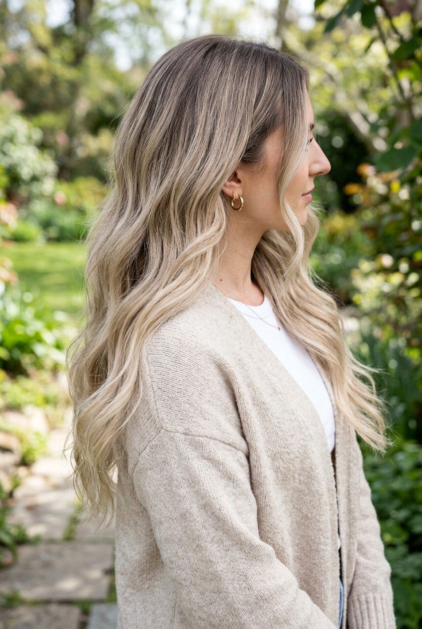 Beige Gray Root Smudge - 20 beige gray blonde hair color - 20 beige gray blonde hair color