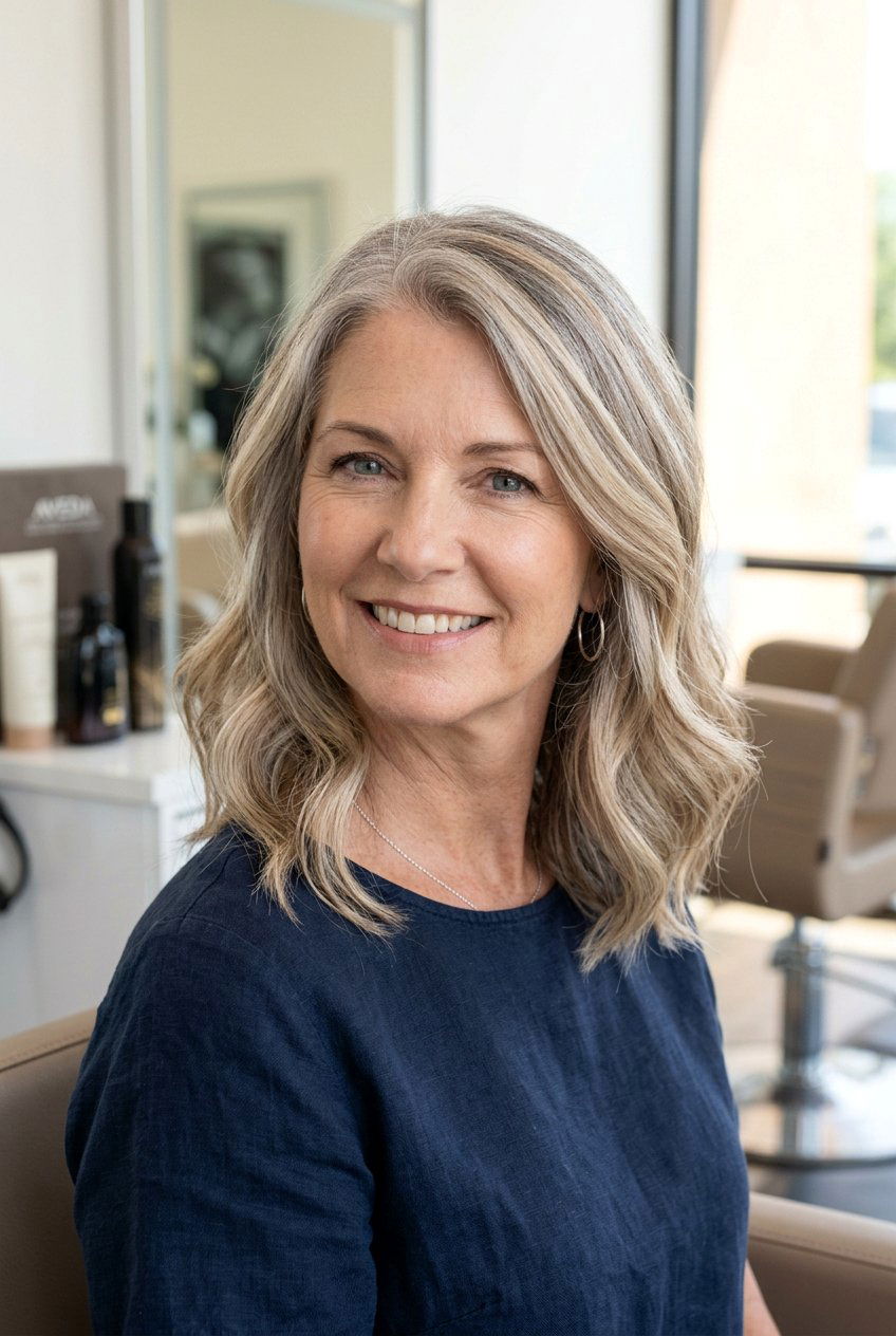 Beige blonde highlights for gray hair - 20 blonde gray blending highlights - 20 blonde gray blending highlights