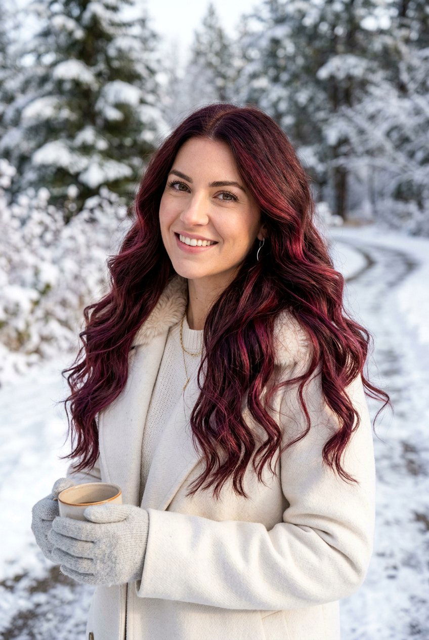 Berry Brown Hair - 20 rose brown hair color for mature women - 20 rose brown hair color for mature women