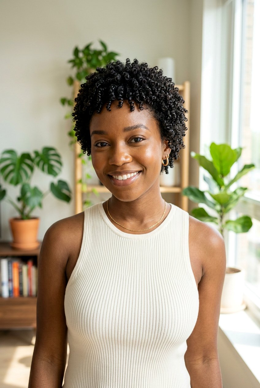 Big Chop Natural Haircut - 20 transformation haircut ideas - 20 transformation haircut ideas