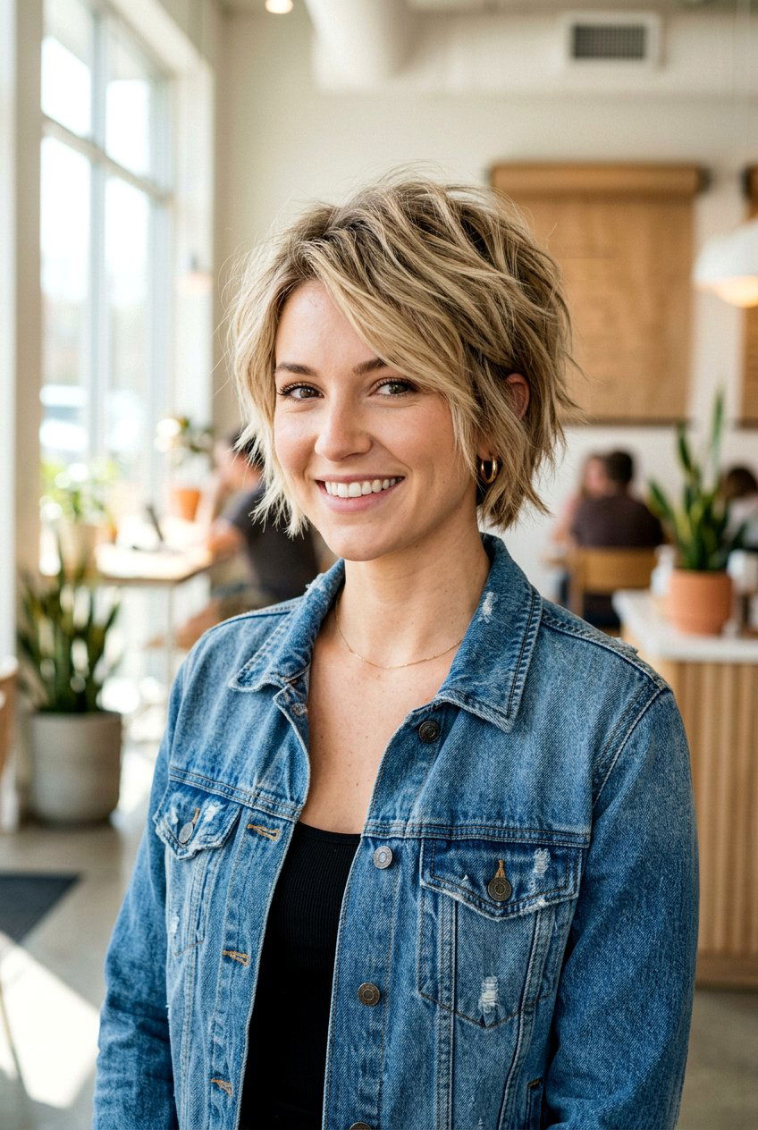 Bixie Bob Thin Hair - 20 airy bob for fine hair - 20 airy bob for fine hair