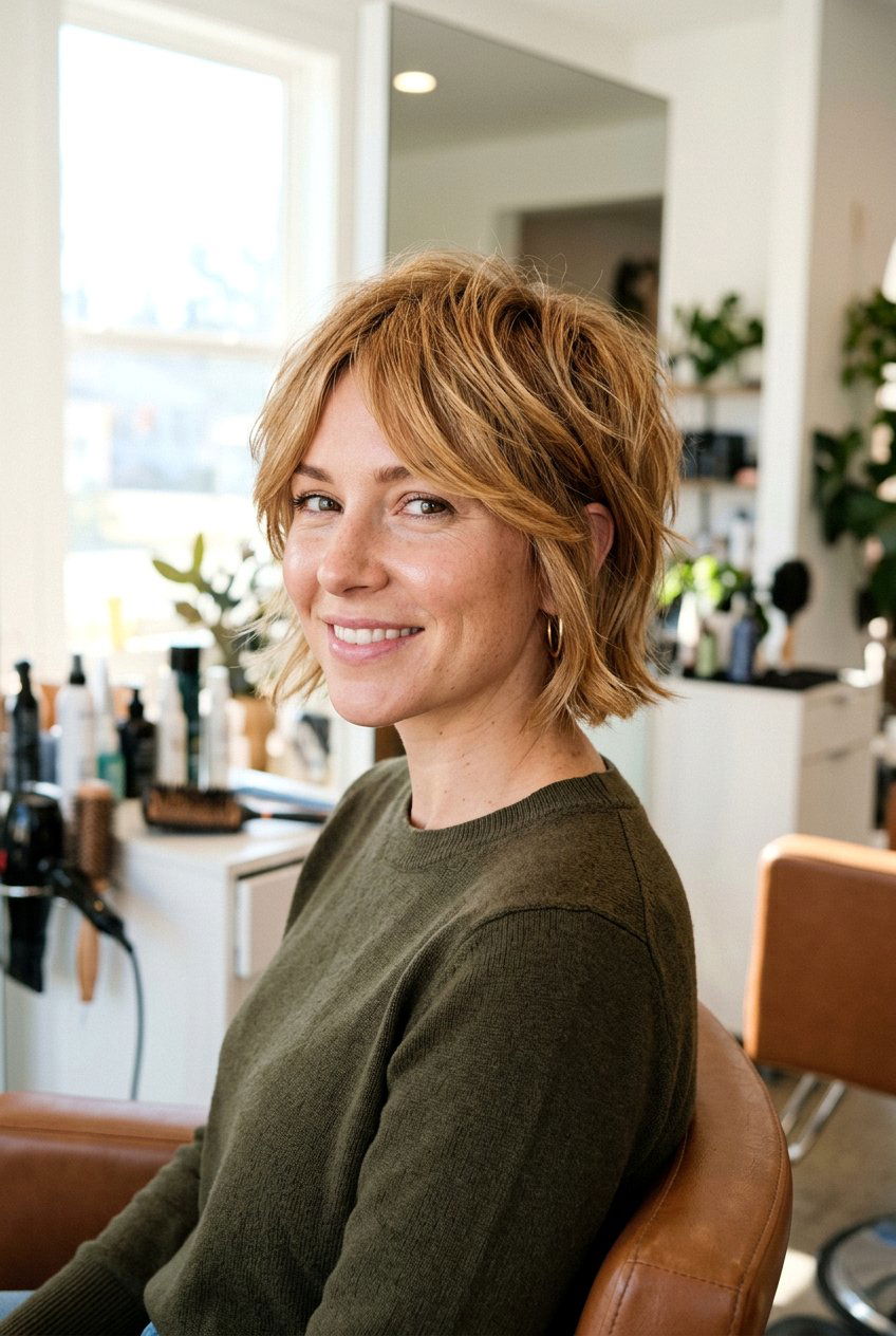 Bixie Cut - 20 short hairstyles for fine hair - 20 short hairstyles for fine hair