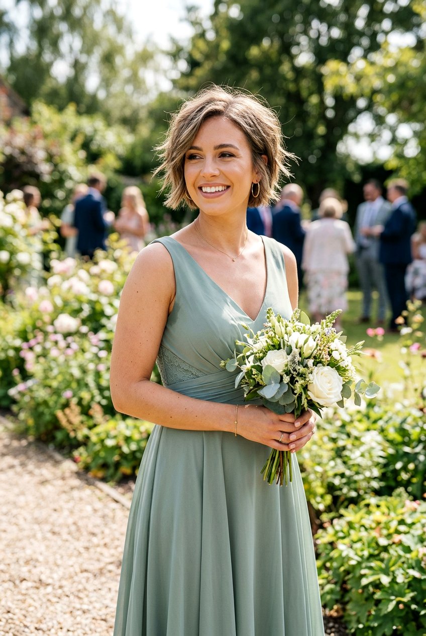 Bixie Cut Bob - 20 bridesmaid hairstyles for short bob hair - 20 bridesmaid hairstyles for short bob hair