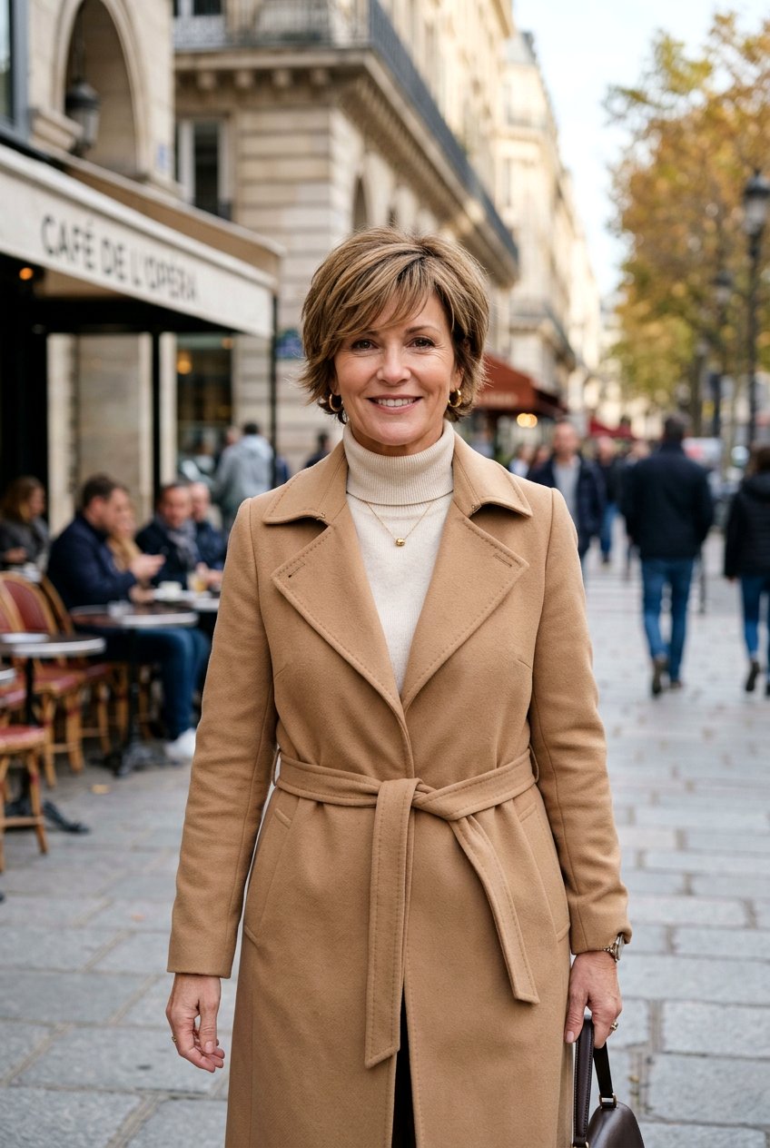 Bixie Cut Fringe - 20 soft fringe haircut for mature women - 20 soft fringe haircut for mature women