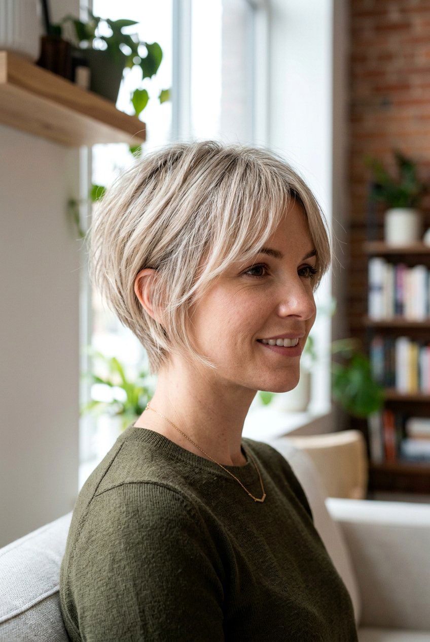 Bixie Cut Thin Hair - 20 short haircuts for thin hair - 20 short haircuts for thin hair