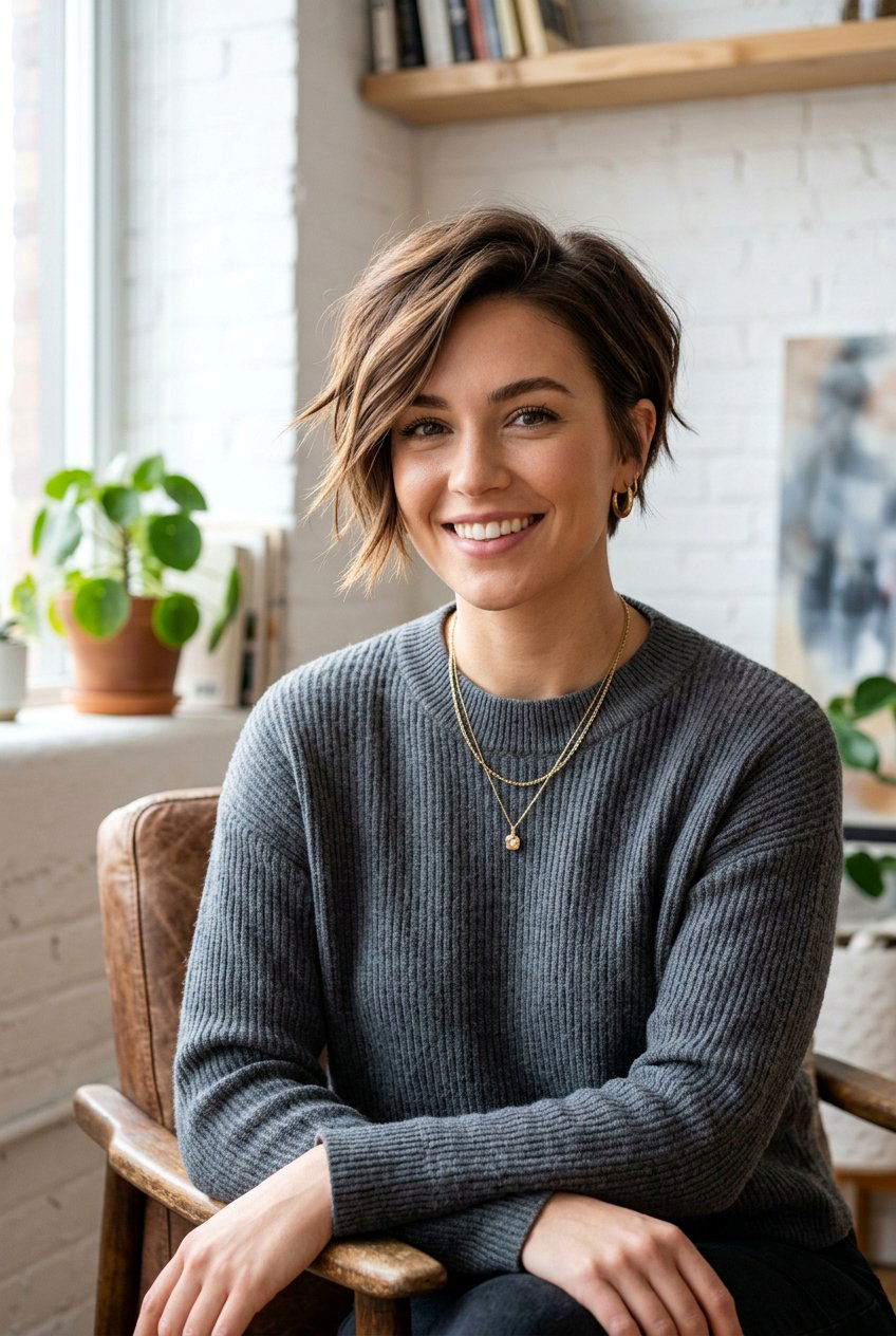 Bixie Cut for Women - 20 popular womens haircuts 2026 - 20 popular women’s haircuts 2026