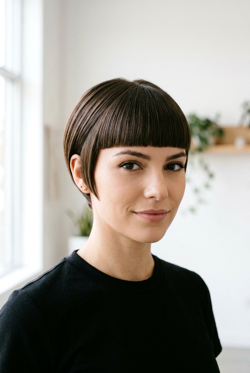 Bixie Haircut With Blunt Bangs - 20 bixie haircut with bangs - 20 bixie haircut with bangs