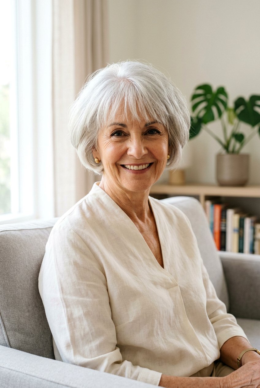 Bixie Haircut With Fringe - 20 bixie haircut for older women - 20 bixie haircut for older women