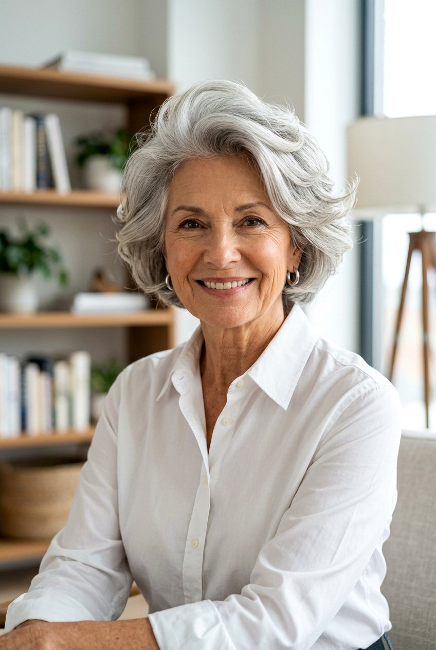 Bixie Haircut With Layers And Volume - 20 bixie haircut for older women - 20 bixie haircut for older women