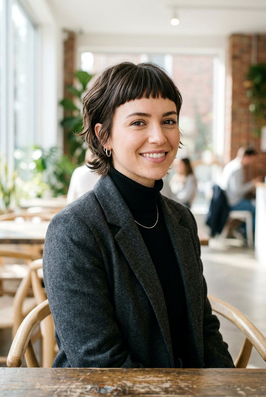 Bixie Haircut With Micro Bangs - 20 bixie haircut with bangs - 20 bixie haircut with bangs