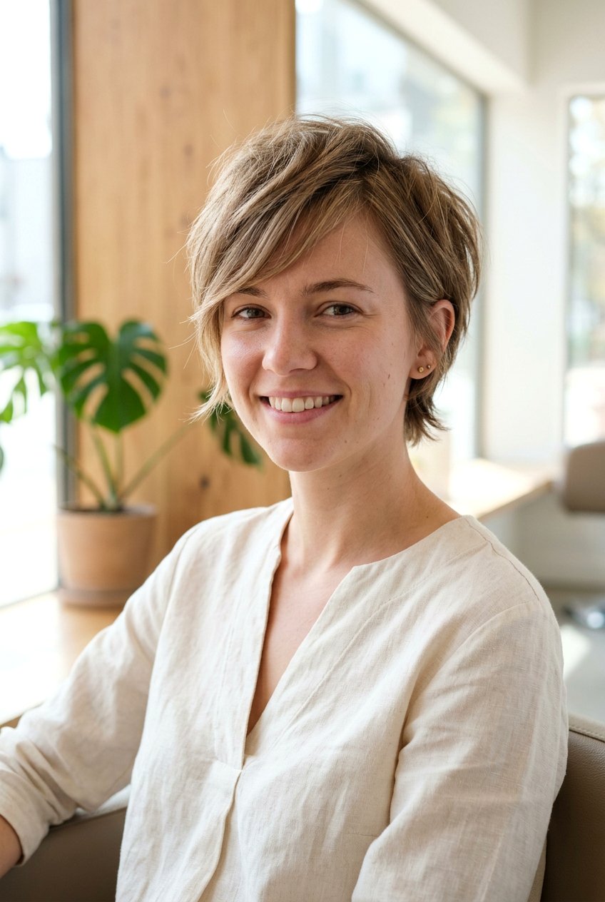 Bixie Haircut With Side Bangs For Fine Hair - 20 bixie haircut for fine hair - 20 bixie haircut for fine hair