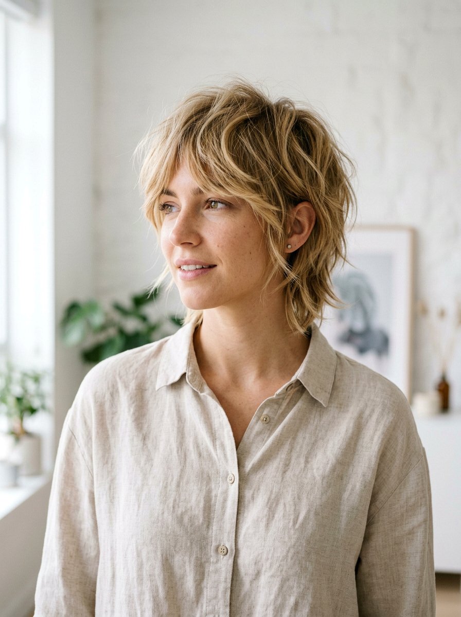 Bixie Shag Cut - 20 short shag for women over 50 with fine hair - 20 short shag for women over 50 with fine hair