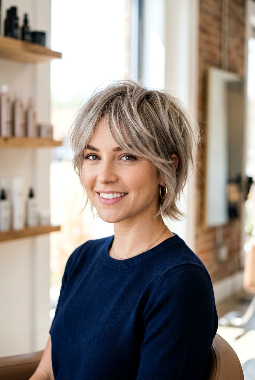 Bixie haircut - 20 short layered haircuts - 20 short layered haircuts