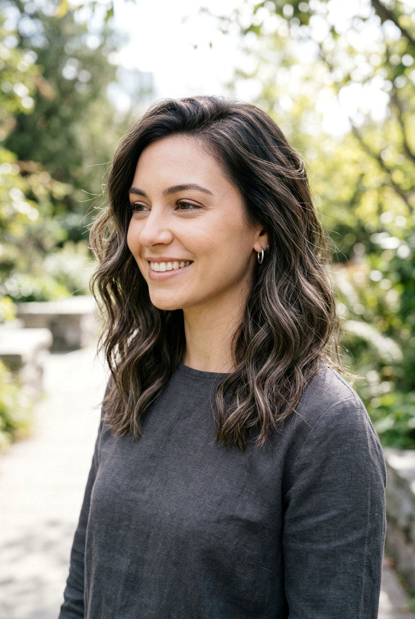 Black Brown Hair With Ash Brown Highlights - 20 black brown hair color ideas - 20 black brown hair color ideas