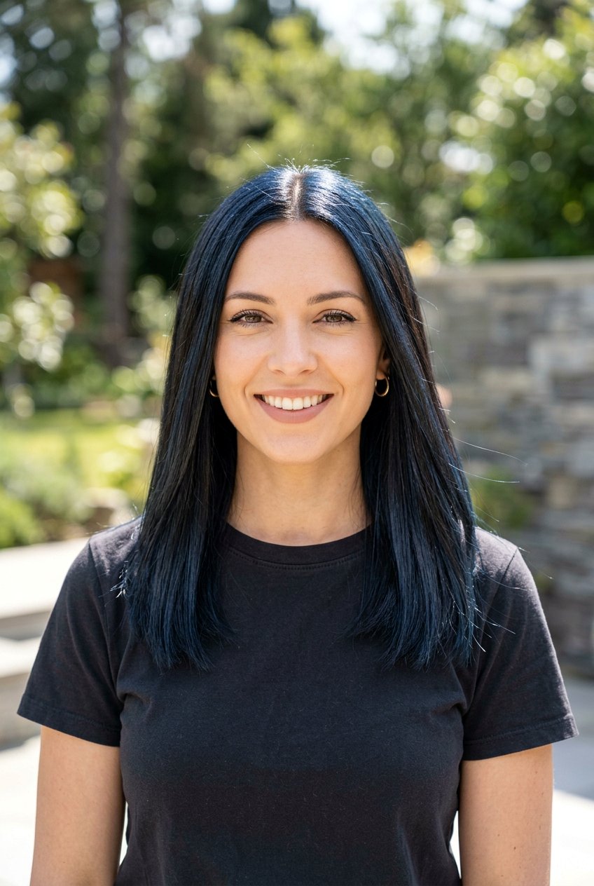 Black Brown Hair With Blue Black Tint - 20 black brown hair color ideas - 20 black brown hair color ideas