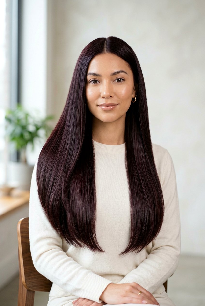 Black Cherry Brunette For Straight Hair - 20 black cherry brunette hair - 20 black cherry brunette hair