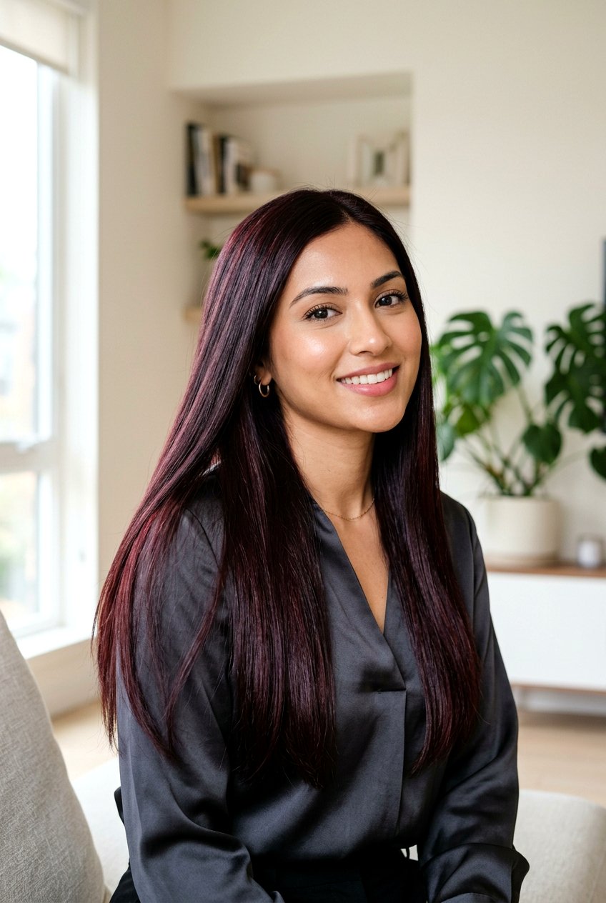 Black Cherry Hair Color - 20 expensive looking hair color - 20 expensive looking hair color