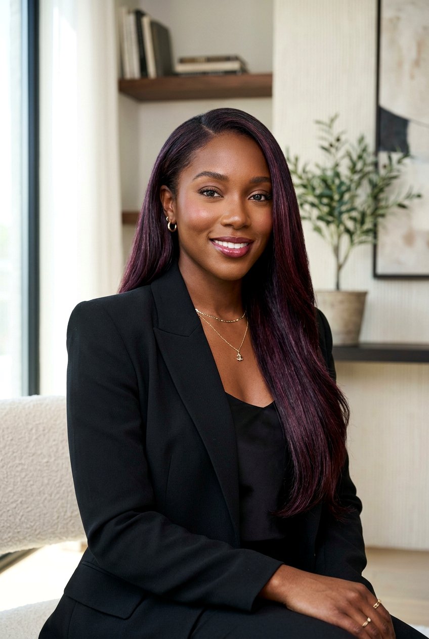 Black Cherry Highlights On Black Hair - 20 burgundy highlights for mature women - 20 burgundy highlights for mature women