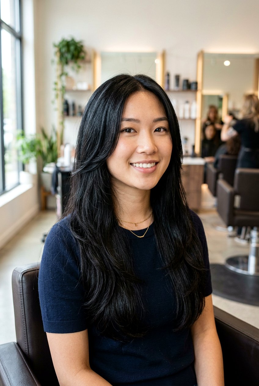 20 Breathtaking Glossy Black Hair Ideas to Try Right Now