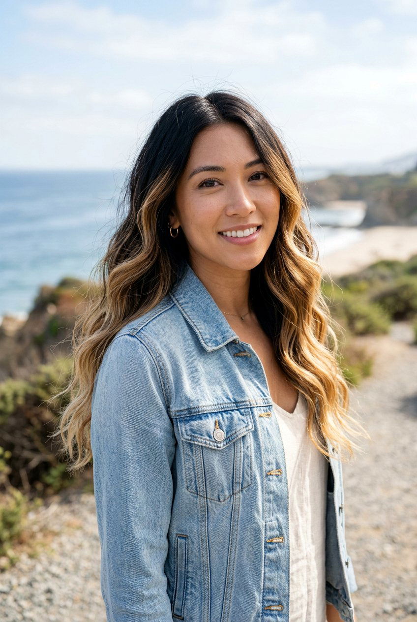 Black Hair With Caramel Balayage - 20 black hair color ideas - 20 black hair color ideas