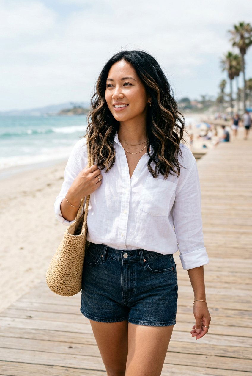 Black Hair With Soft Brown Highlights And Beach Waves - 20 black hair with soft brown highlights - 20 black hair with soft brown highlights