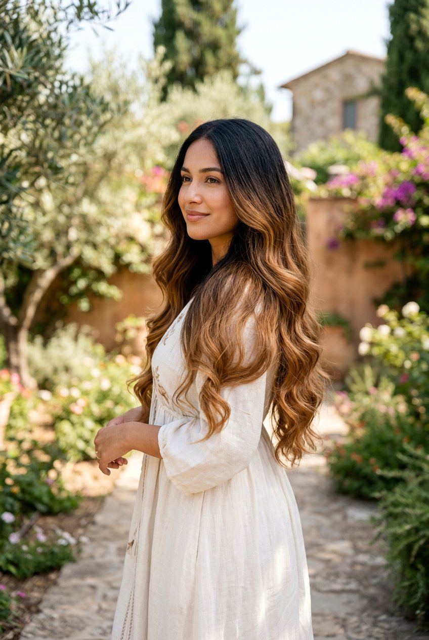 Black To Honey Brown Ombre Hair - 20 black hair color ideas - 20 black hair color ideas