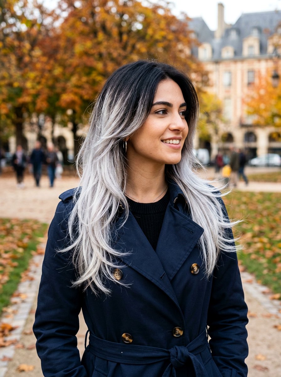 20 Breathtaking Silver Butterfly Haircut Color Ideas To Try