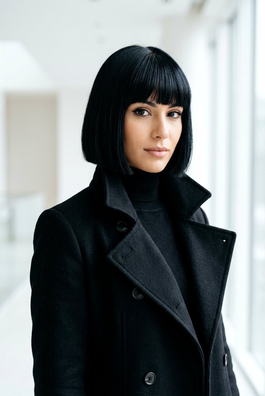 Black blunt bob - 20 blunt bob for thick straight hair - 20 blunt bob for thick straight hair