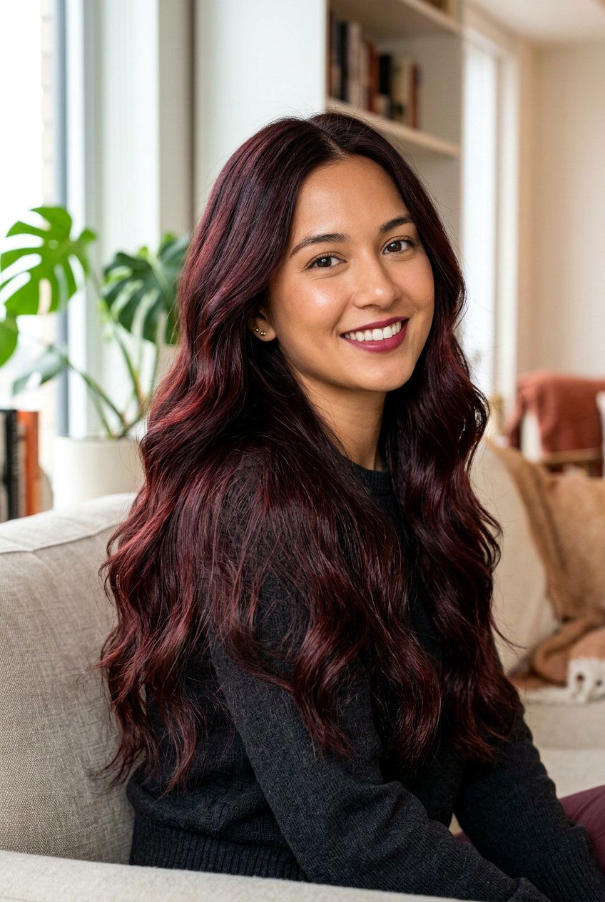 Black cherry hair color - 20 wine red hair color - 20 wine red hair color