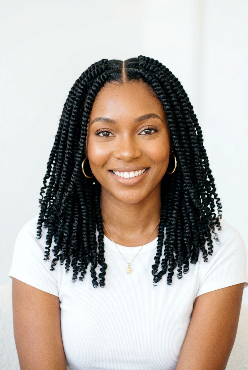 Black spring twist - 20 spring twist hairstyles - 20 spring twist hairstyles