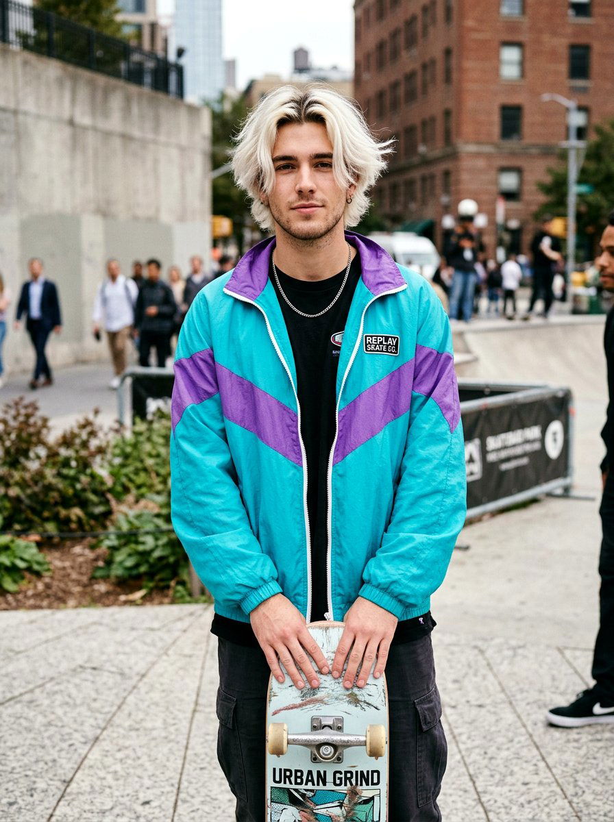 Bleached Blonde Skater Curtains - 20 skater curtain haircut men - 20 skater curtain haircut men