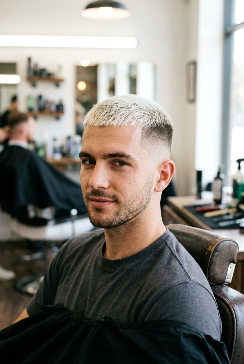 20 Edgy Buzz Cut Fade Hairstyles for a Bold & Clean Look