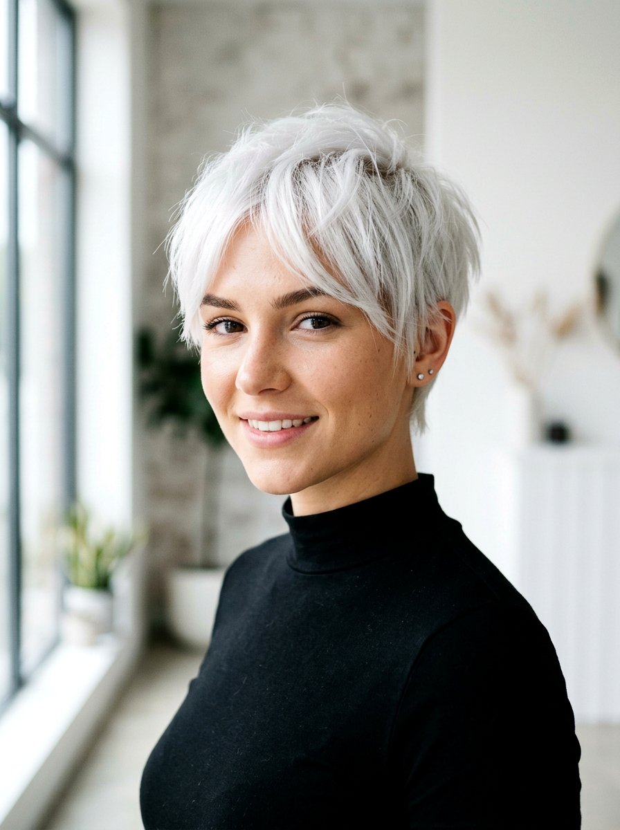 Bleached Pixie Haircut - 20 trendy pixie haircut 2026 - 20 trendy pixie haircut 2026