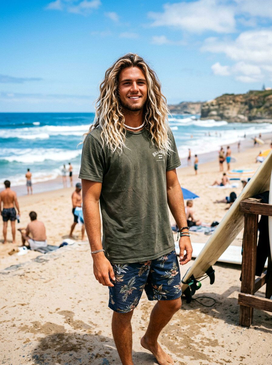 20 Epic Surfer Flow Haircut Styles For Men To Rock This Season