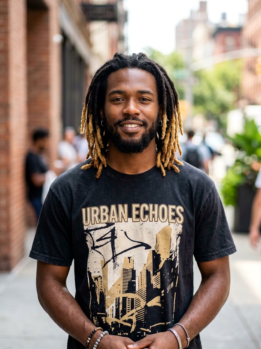 Bleached Tips Semi Freeform Dreads - 20 semi freeform dreads styles men - 20 semi freeform dreads styles men