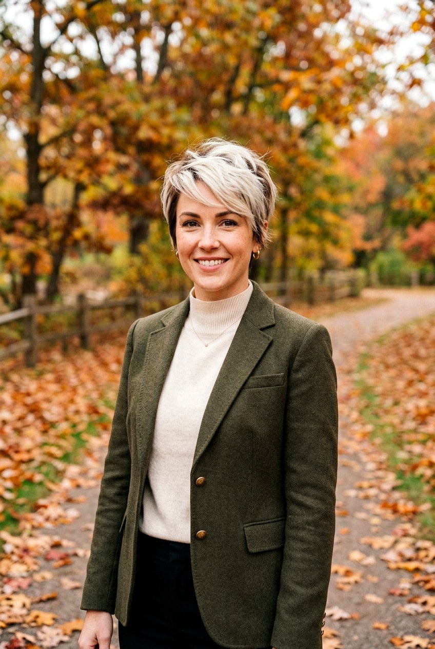 Blonde And Brown Pixie - 20 blonde pixie hair color ideas - 20 blonde pixie hair color ideas