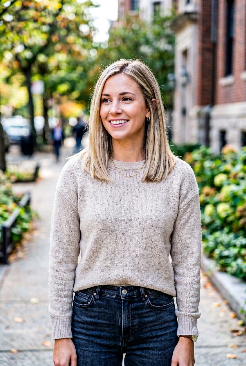 Blonde Balayage Lob With Natural Roots - 20 low maintenance blonde balayage - 20 low maintenance blonde balayage