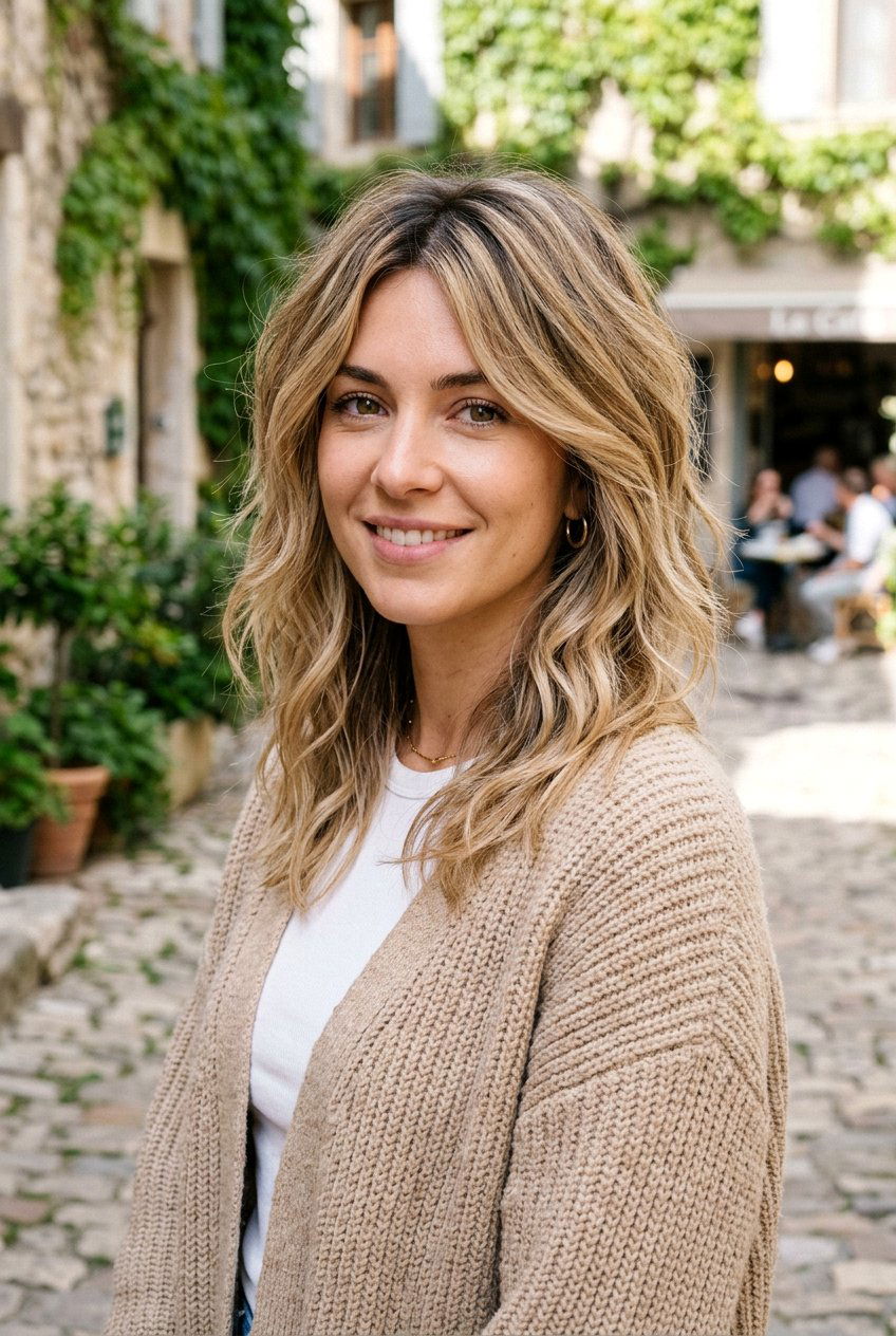 Blonde Balayage Shag - 20 alt shag haircut for women - 20 alt shag haircut for women