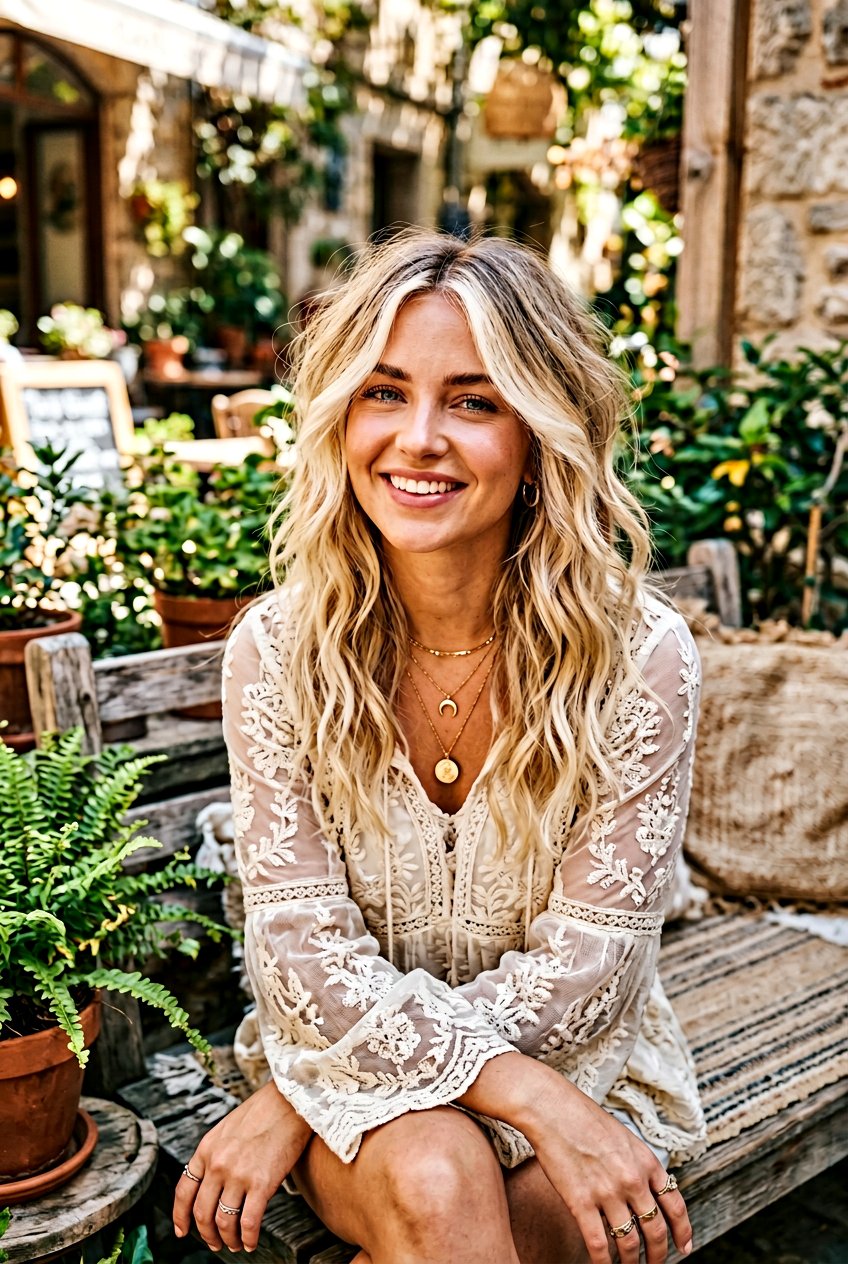 Blonde Balayage Wolf Cut - 20 wolf cut for heart shaped face women - 20 wolf cut for heart shaped face women