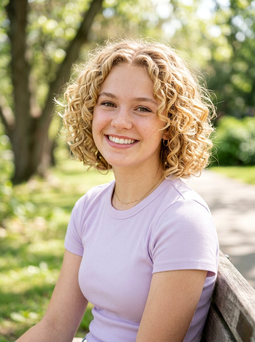 Blonde Curly Bob Haircut - 20 teen girls curly bob haircut - 20 teen girls curly bob haircut