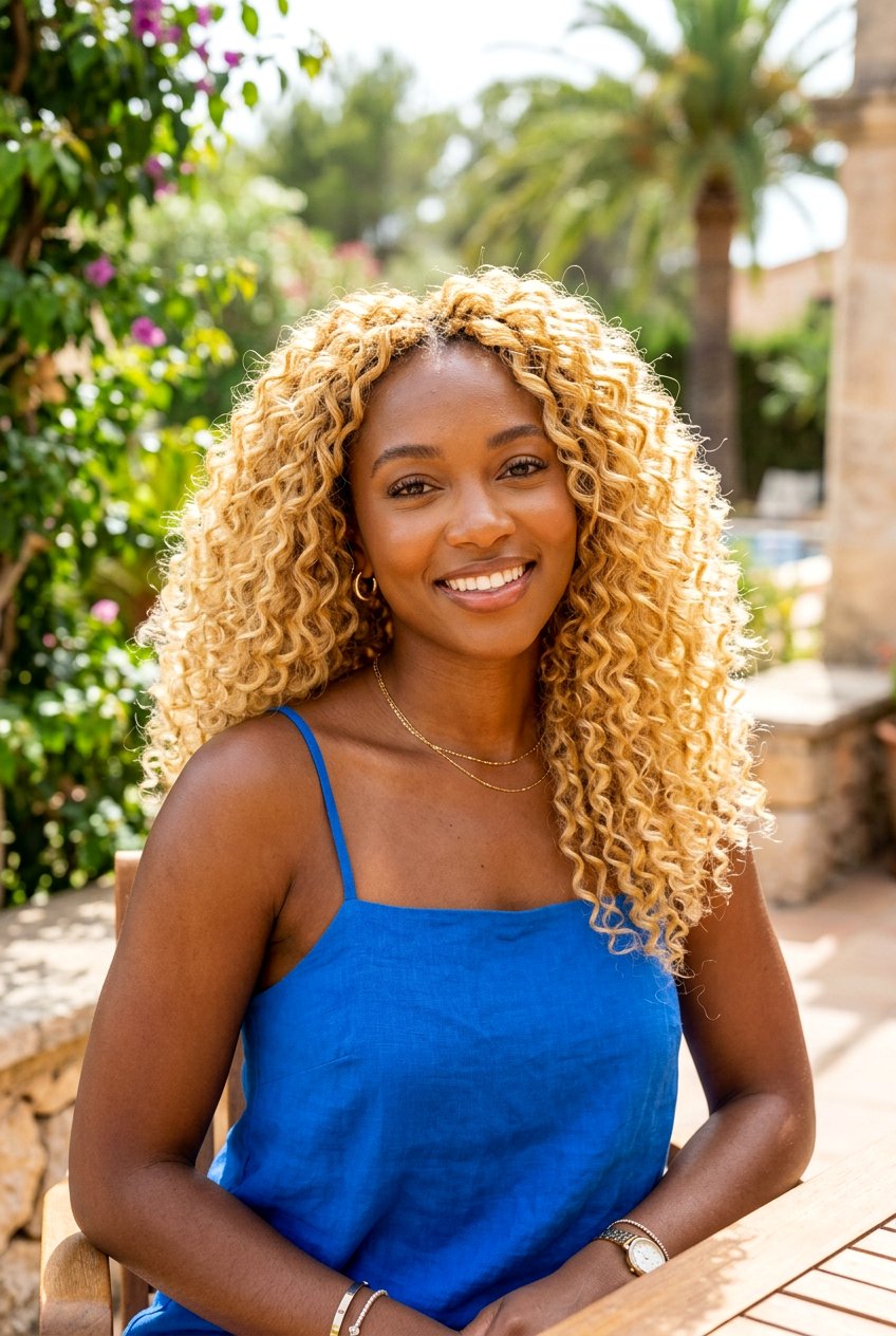 Blonde Curly Crochet - 20 curly crochet hairstyles - 20 curly crochet hairstyles