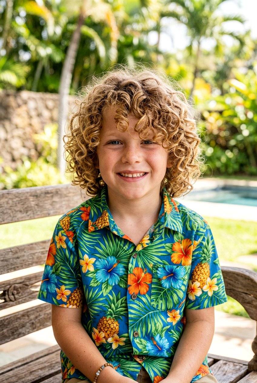 Blonde Curly Mop - 20 mixed boys curly mop haircut - 20 mixed boys curly mop haircut