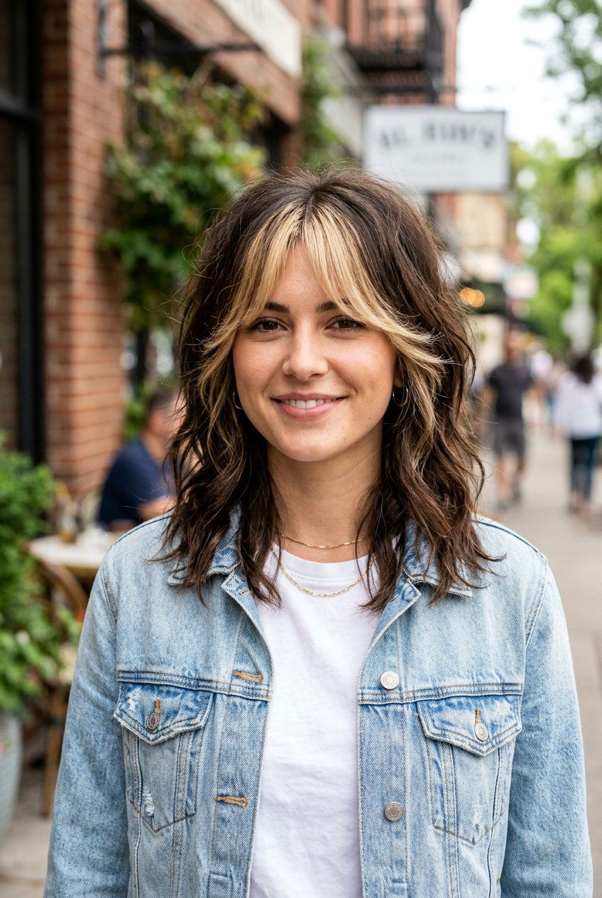 Blonde Curtain Bangs On Dark Brown Hair - 20 face framing blonde on dark brown hair - 20 face framing blonde on dark brown hair