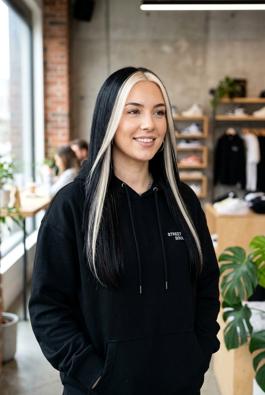 Blonde Money Piece Black Hair - 20 e girl money piece hair - 20 e girl money piece hair