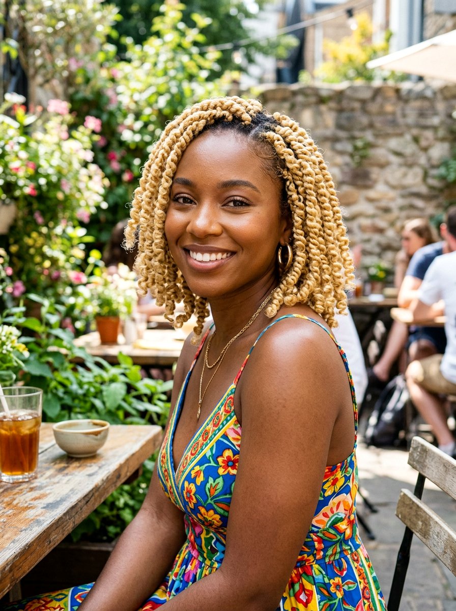 Blonde Passion Twist Bob - 20 passion twist bob hairstyle - 20 passion twist bob hairstyle