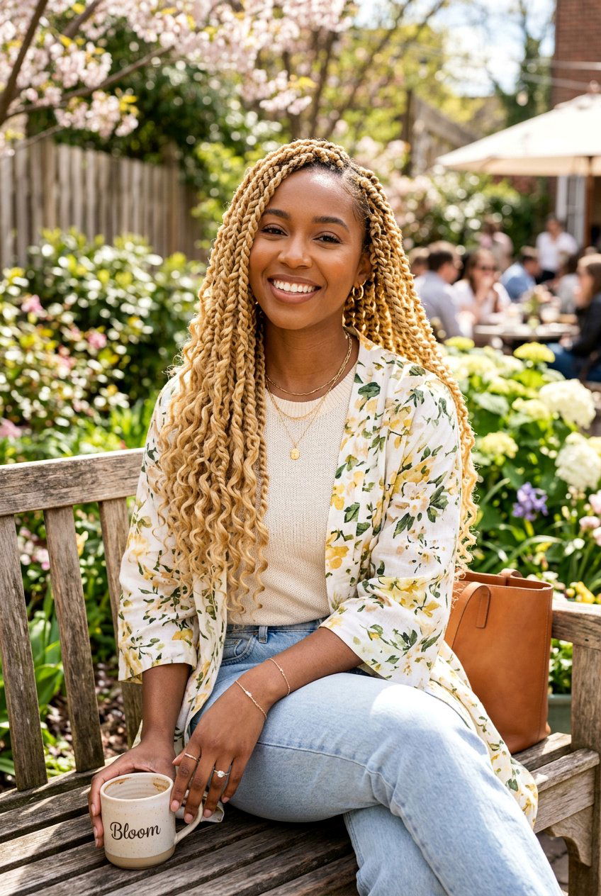 Blonde Passion Twists - 20 black women passion twist ideas - 20 black women passion twist ideas