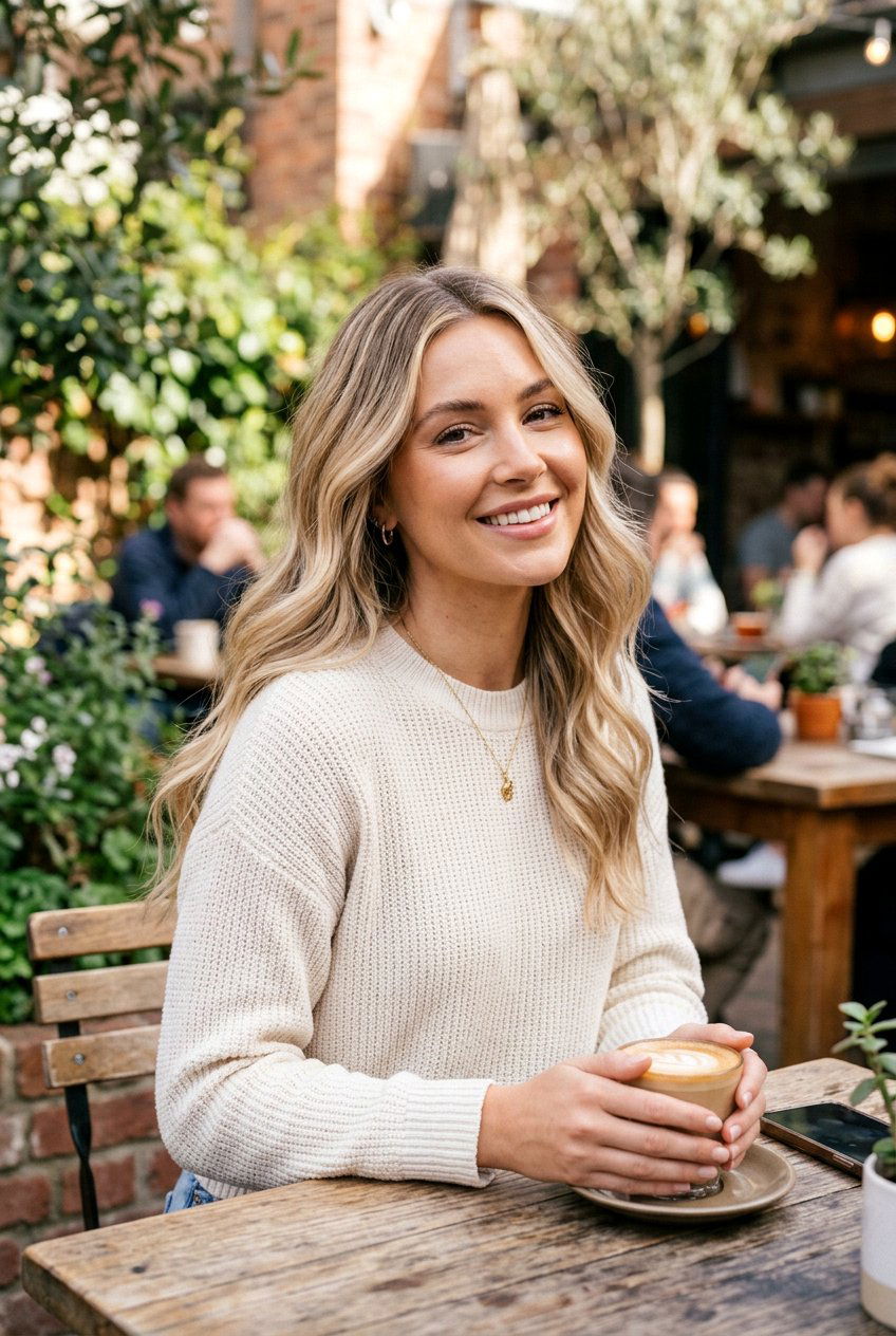 Blonde Root Melt With Waves - 20 salon blonde refresh ideas - 20 salon blonde refresh ideas