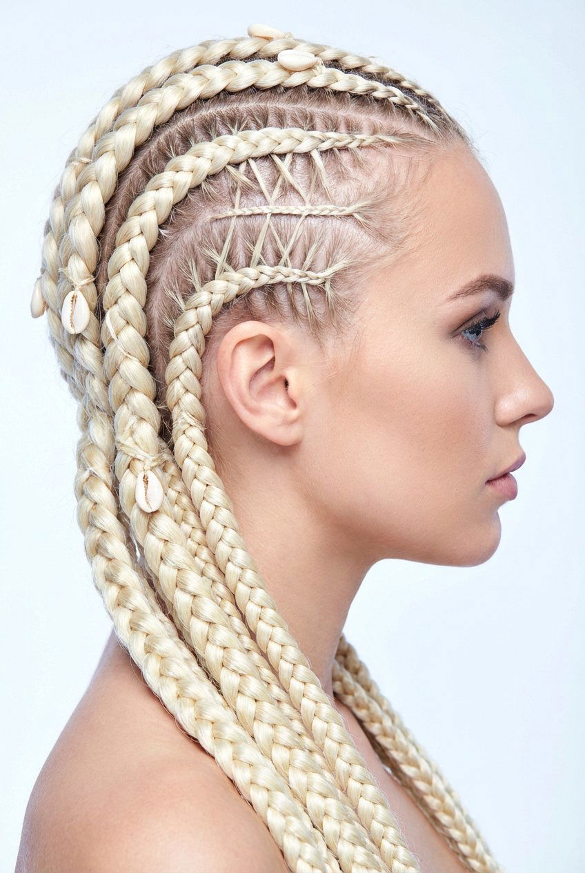 Blonde Tribal Braids - 20 tribal braids hairstyles - 20 tribal braids hairstyles