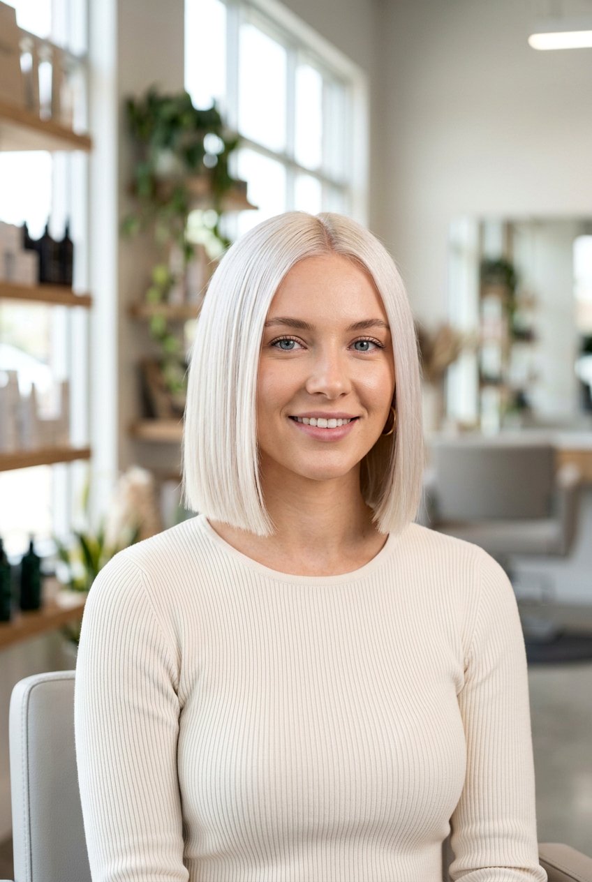 Blonde blunt bob - 20 blunt bob haircut - 20 blunt bob haircut