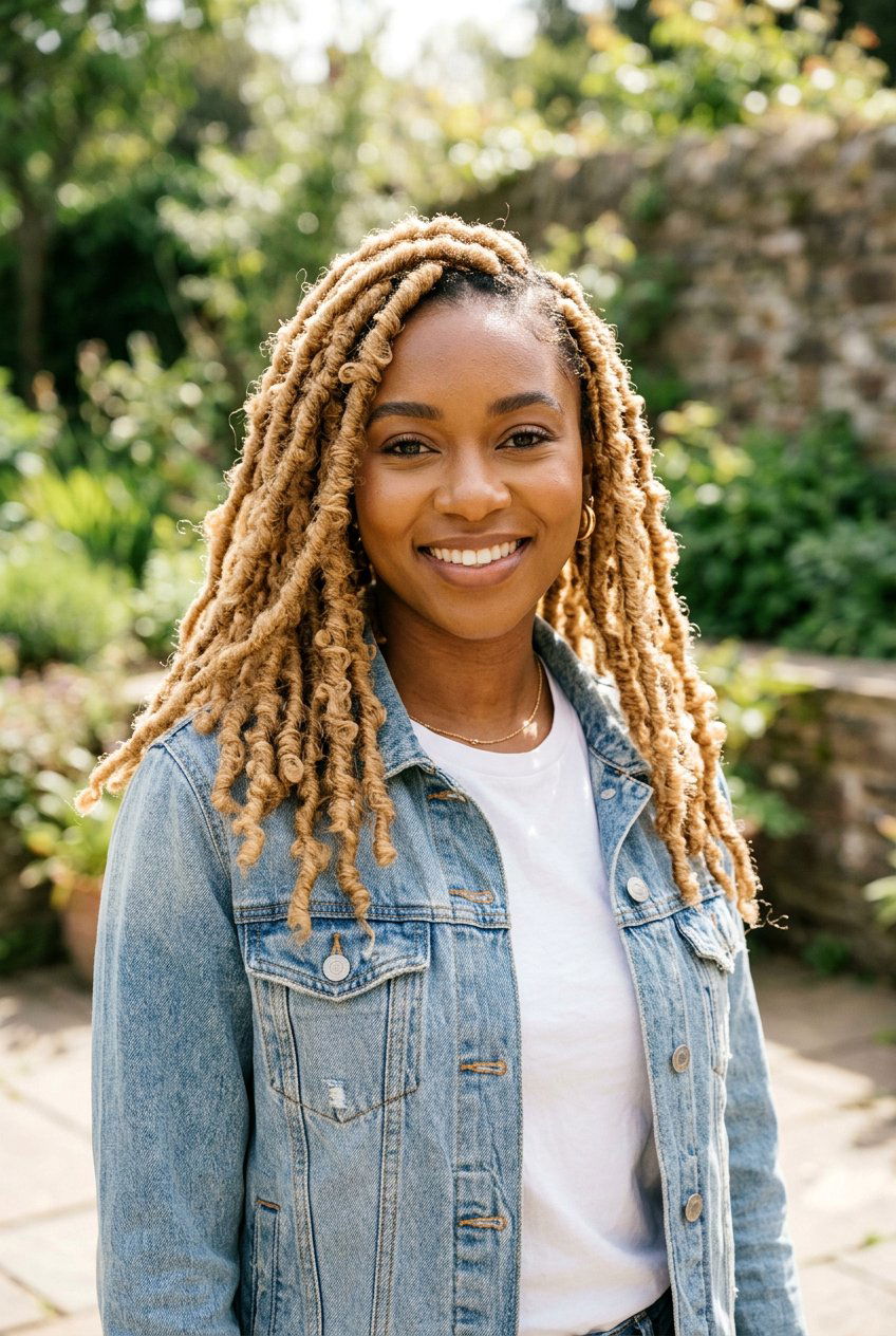 Blonde butterfly locs - 20 butterfly locs hairstyles - 20 butterfly locs hairstyles